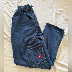 Vintage Wake Jeans Cargo Denim (High-Waisted)